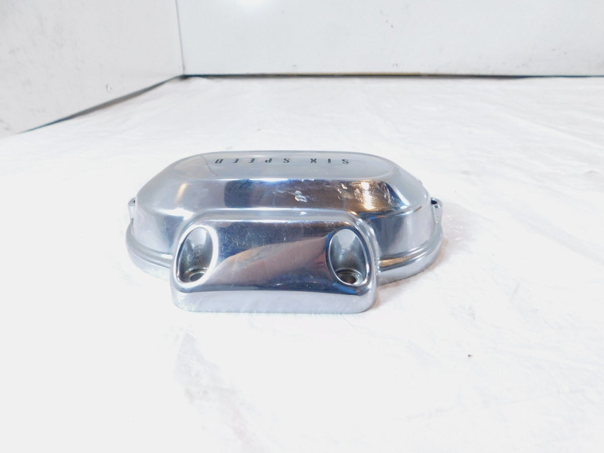 Harley Davidson Dyna & Softail Twin Cam Chrome 6 Speed Transmission Side Cover - C3 Cycle
