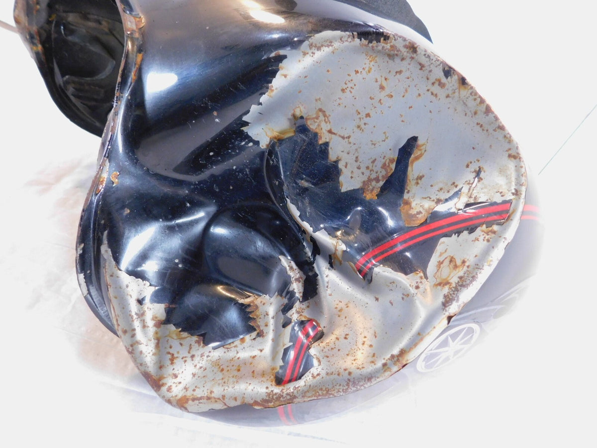 2011 Yamaha V-Star 650 Custom XVS650 Black Gas Fuel Petrol Tank Reservoir Dented