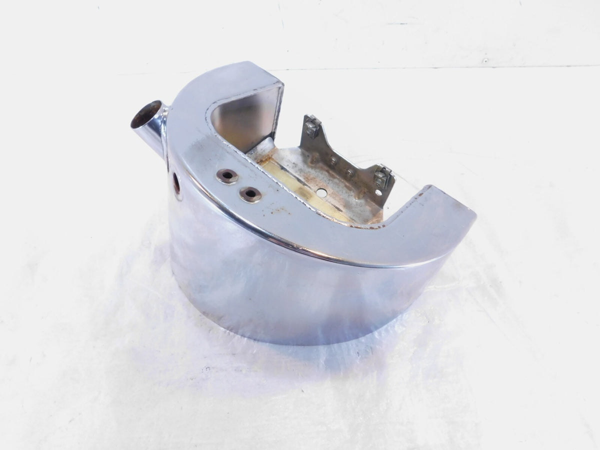 Harley Davidson Softail Heritage Classic Springer Chrome Oil Tank Bag Reservoir - C3 Cycle