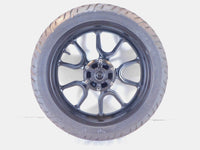 Royal Enfield Meteor 350 Stellar Euro 5 Black Rear Wheel Rim & Tire 17" x 3.5" - C3 Cycle