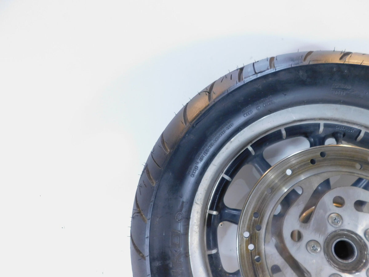 Harley Touring Road Street & Electra Glide Black Mag Cast Rear Wheel Rim & Tire - C3 Cycle