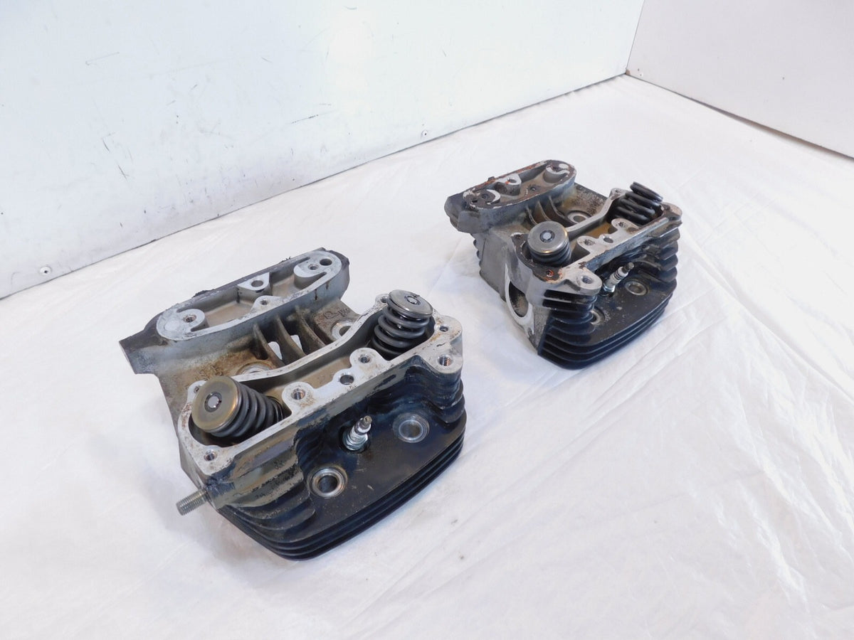 Harley Davidson Sportster 883 Engine Motor Cylinder Heads Springs & Valves - C3 Cycle