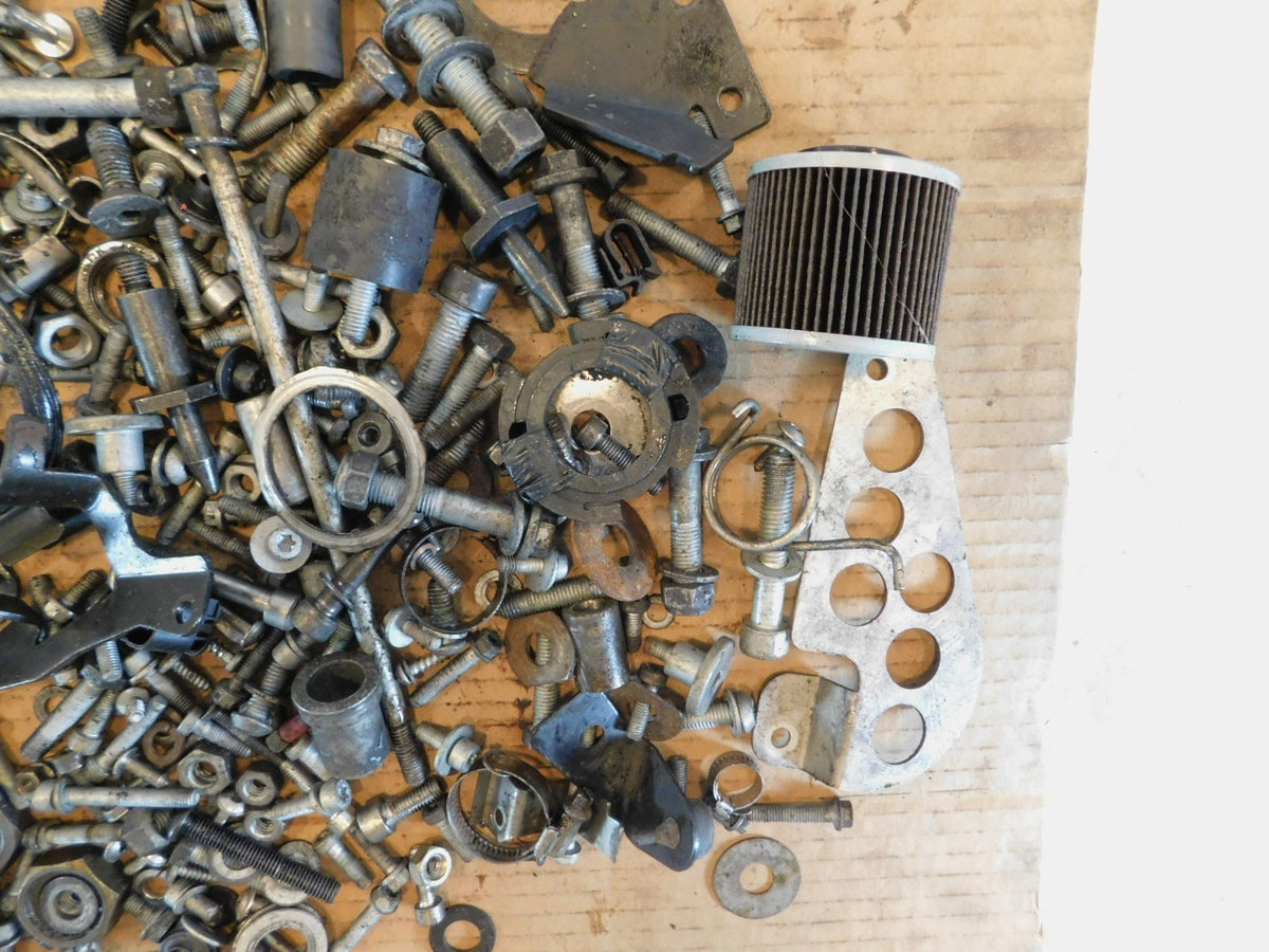 2006 06 BMW F650GS F650 GS Misc Hardware Nuts Bolts & Brackets Parts Box Lot - C3 Cycle