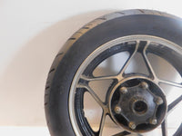 1982 & 1983 Honda V45 Magna 750 VF750 VF750C Rear Cast Black Wheel Rim w/ Tire - C3 Cycle
