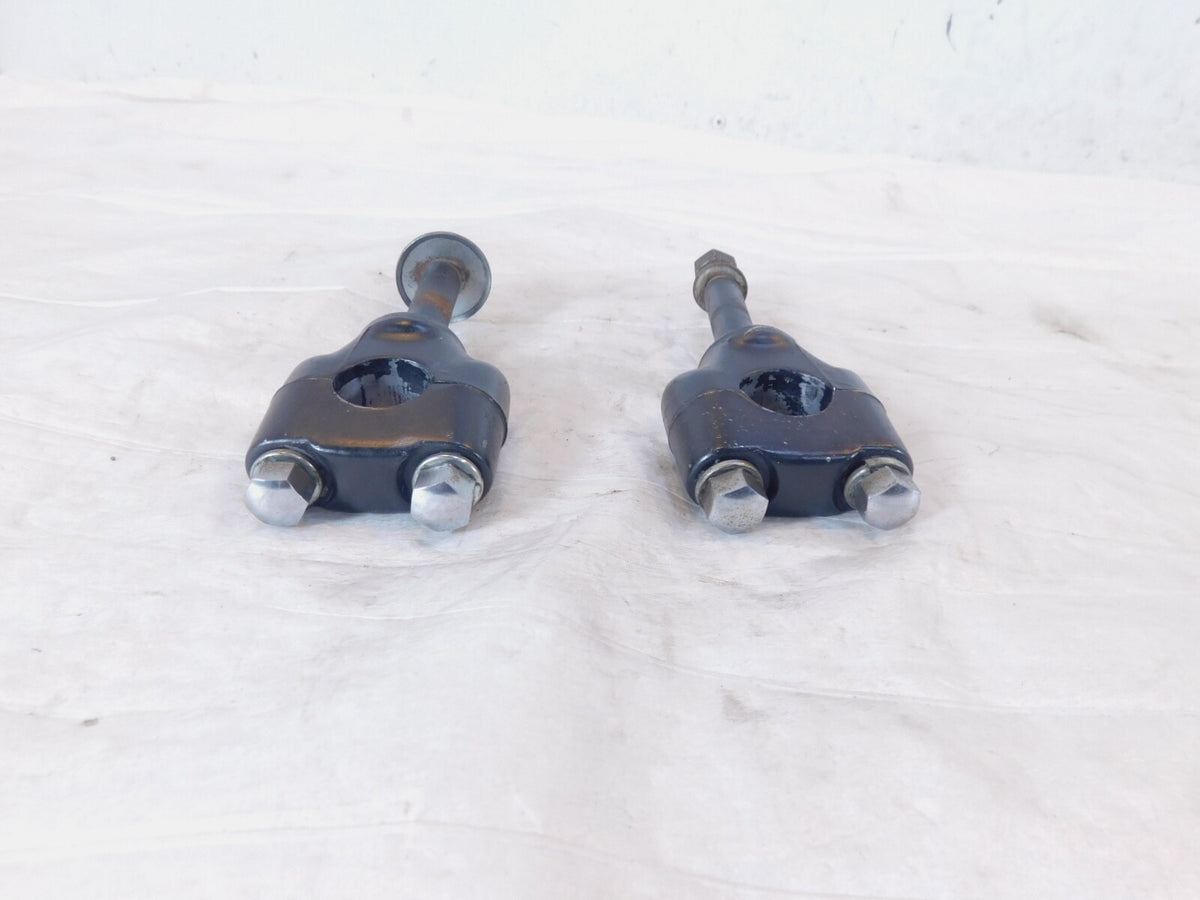 Kawasaki LTD Belt KZ440 KZ440A KZ440D Front Handlebar Riser Mount Bracket Clamps - C3 Cycle