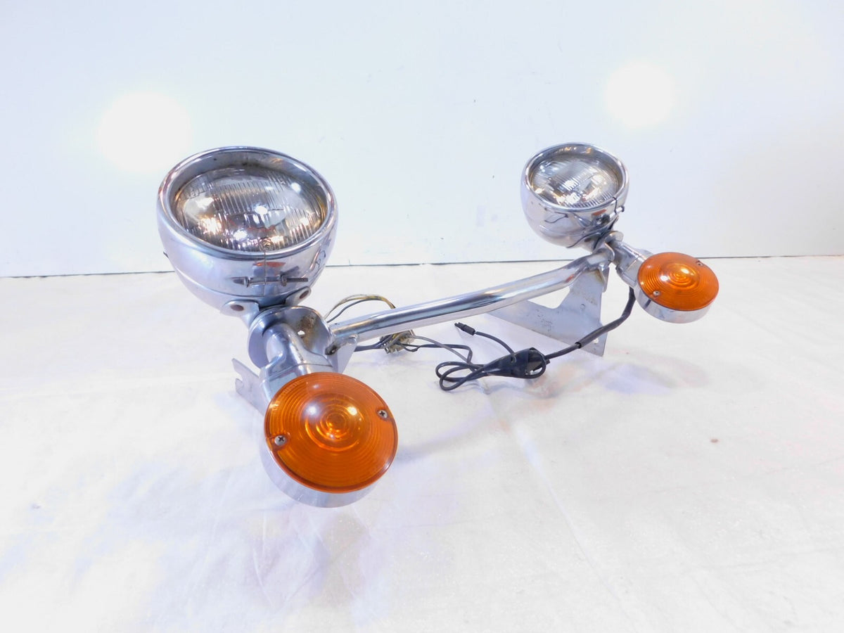 Harley Davidson Electra Glide Classic Ultra & Sport Auxiliary Fog Lights & Bar - C3 Cycle