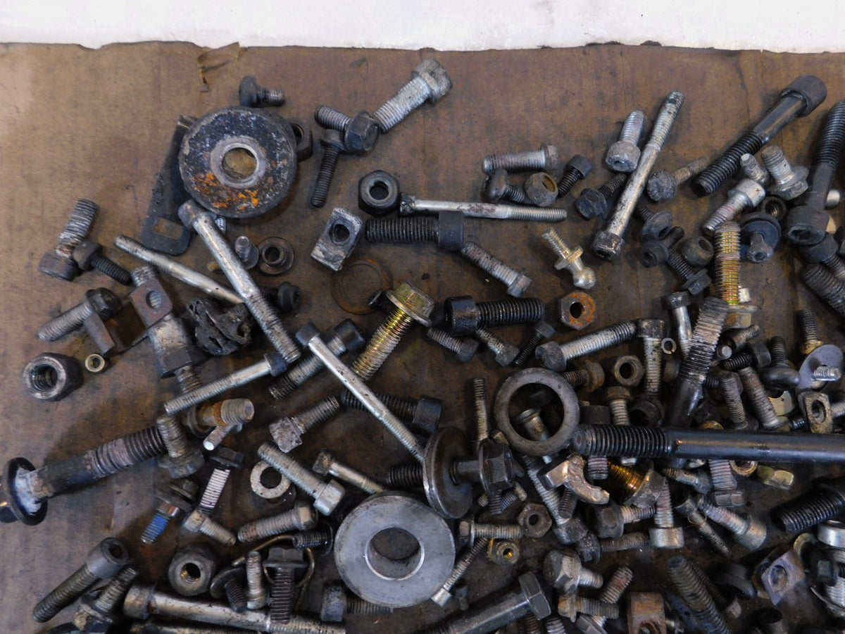 2016 16 Indian Roadmaster Engine Bolts Nuts & Brackets Hardware Parts Box Lot - C3 Cycle