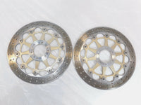 2016 16 Victory Brammo Empulse TT Front Wheel Left & Right Brake Disc Rotors - C3 Cycle