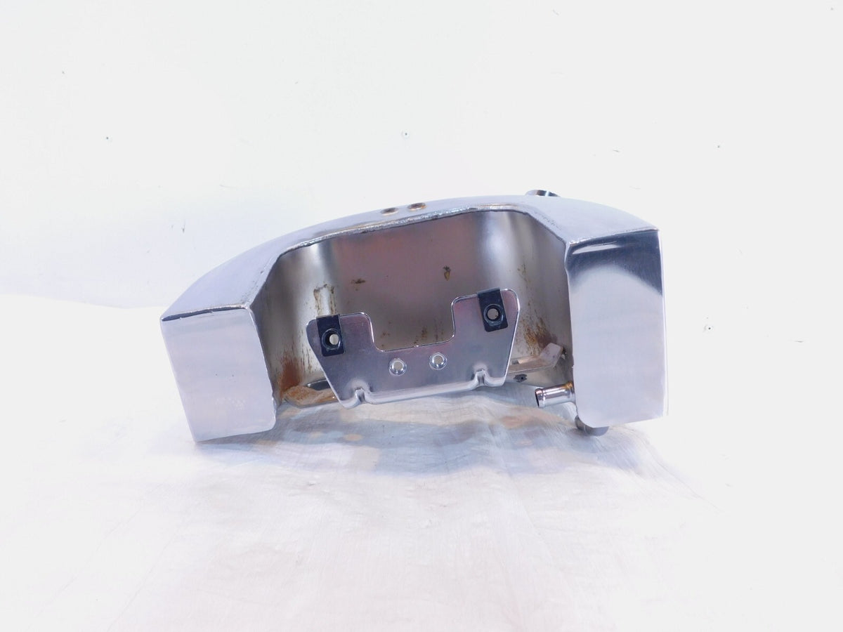Harley Davidson Softail Heritage Classic Springer Chrome Oil Tank Bag Reservoir - C3 Cycle