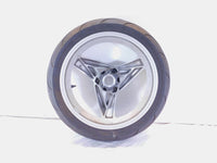 2001-2005 BMW F650CS F650 CS Scarver Silver Rear Rim Wheel & Tire - 36317681009 - C3 Cycle