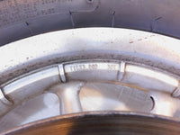 Harley Davidson Road Street Electra Glide 9 Spoke Silver Rear Wheel Rim - BENT - C3 Cycle