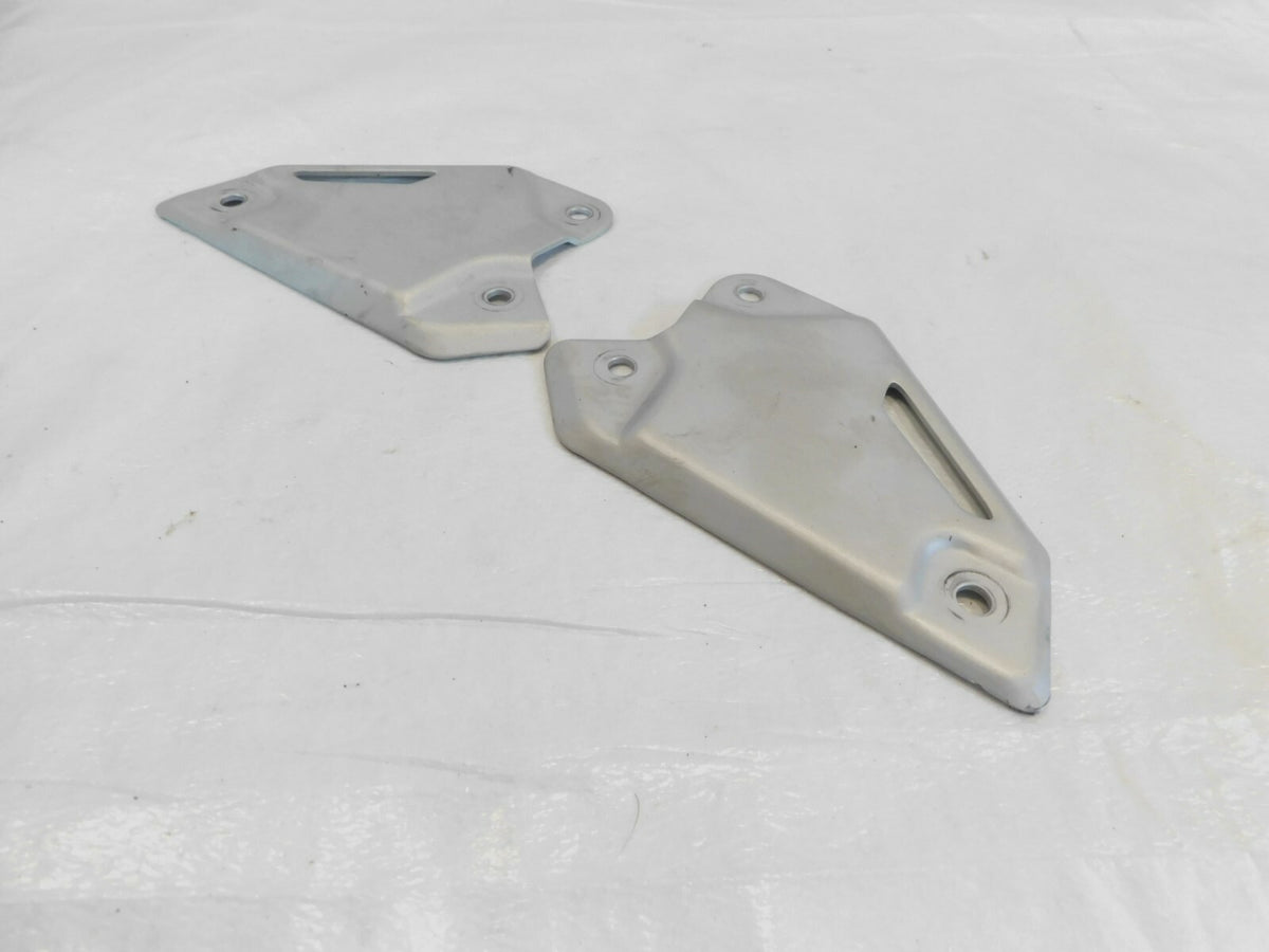 2017-2020 Kawasaki Z900 ZR900 Left & Right Heal Guard Covers Boot Plate - Pair - C3 Cycle