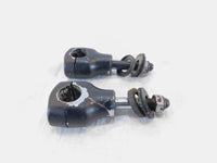Yamaha Road Star Silverado V-Star 650 1100 Black Handlebar Riser Mount Clamps - C3 Cycle