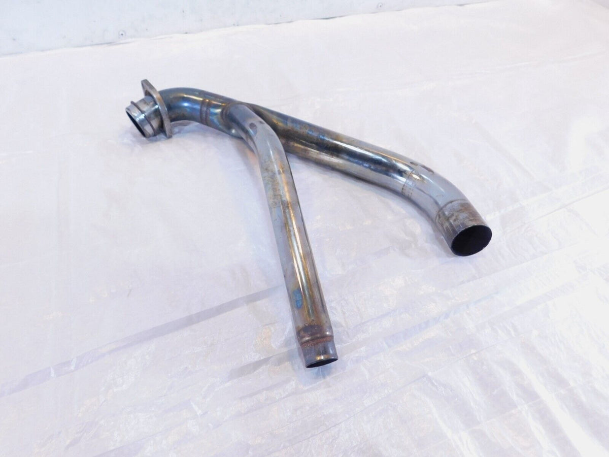 95-99 Harley Davidson Softail Heritage Classic Front Exhaust Header Pipe -Bent - C3 Cycle