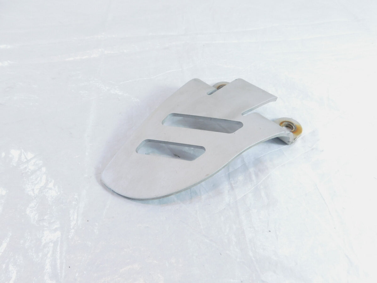 2002 MZ Skorpion Tour MZ660 660cc Front Right Side Driver Footpeg Guard Plate - C3 Cycle