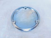 Harley Davidson Evo Touring Softail Dyna & FXR Chrome Derby Clutch Cover 3 Hole - C3 Cycle