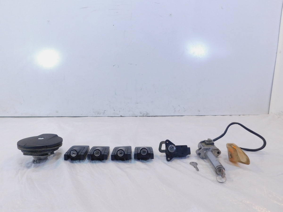 BMW K100LT K100RS & K75 K75S K75C Dual Seat Lock Fuel Gas Tank Cap Lock Key Set - C3 Cycle