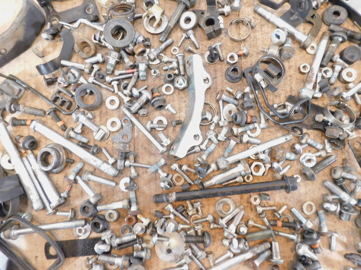 2007 07 Yamaha V Star 1300 XVS1300 Hardware Nuts Bolts Brackets Parts Box Lot - C3 Cycle