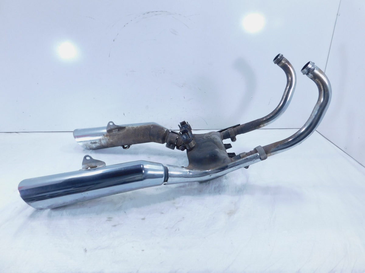 1984-85 Honda VF500C Magna V30 500 Left/Right Exhaust Muffler Header Pipe System - C3 Cycle