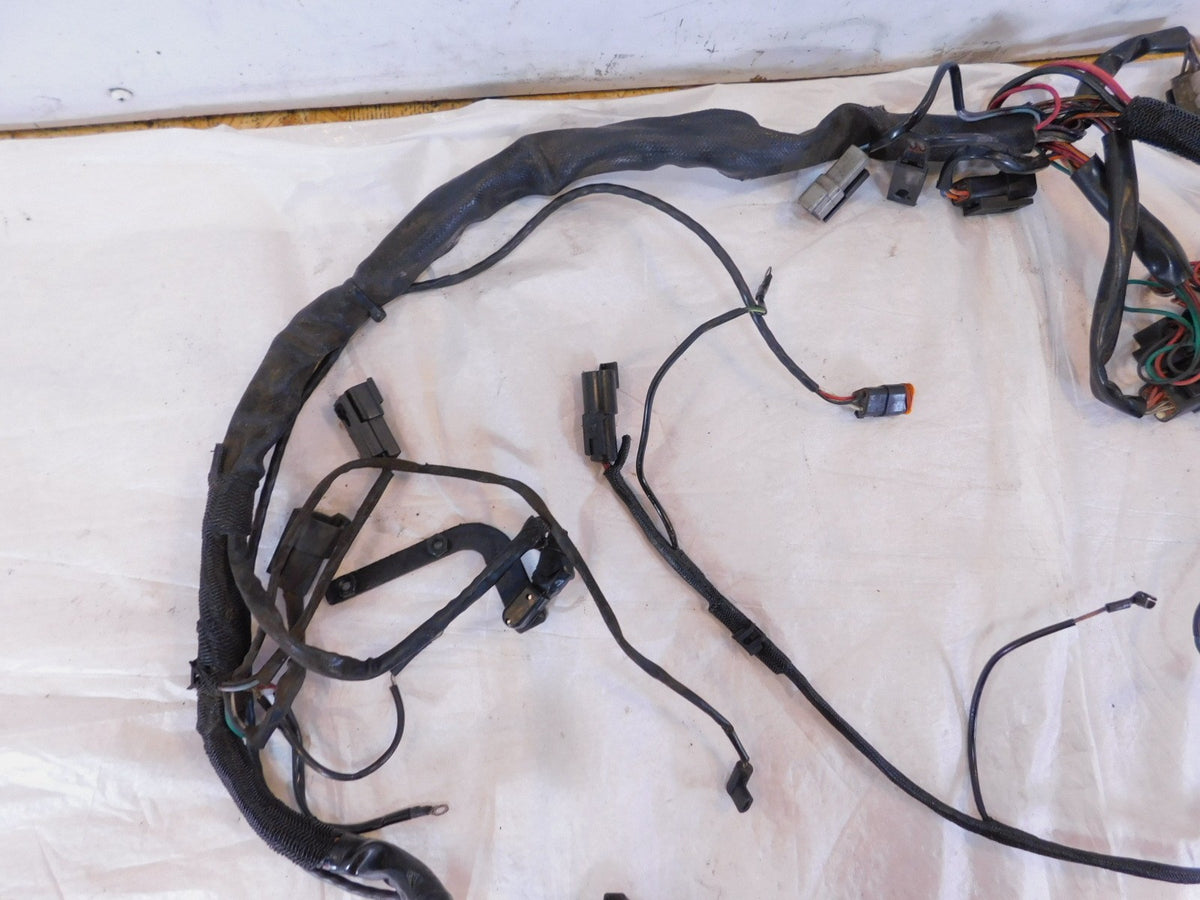 1996 96 Harley Davidson Sportster 1200 Custom Main Wiring Wire Harness -No Key - C3 Cycle