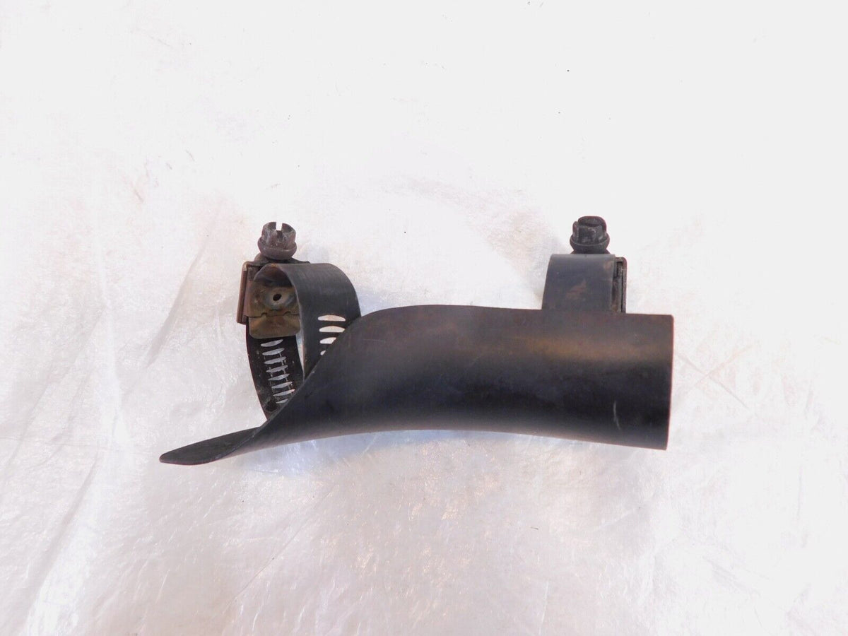 1993 & 1994 Harley Davidson Dyna Black Exhaust Header Pipe Crossover Shield - C3 Cycle
