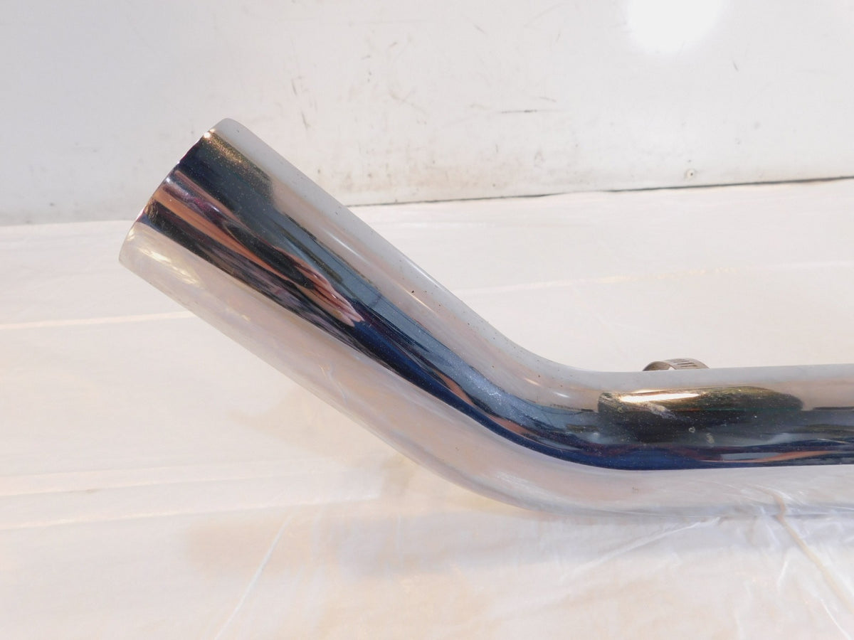 Harley Sportster 883 & 1200 Rear Chrome Exhaust Header Pipe Cover Heat Shield - C3 Cycle