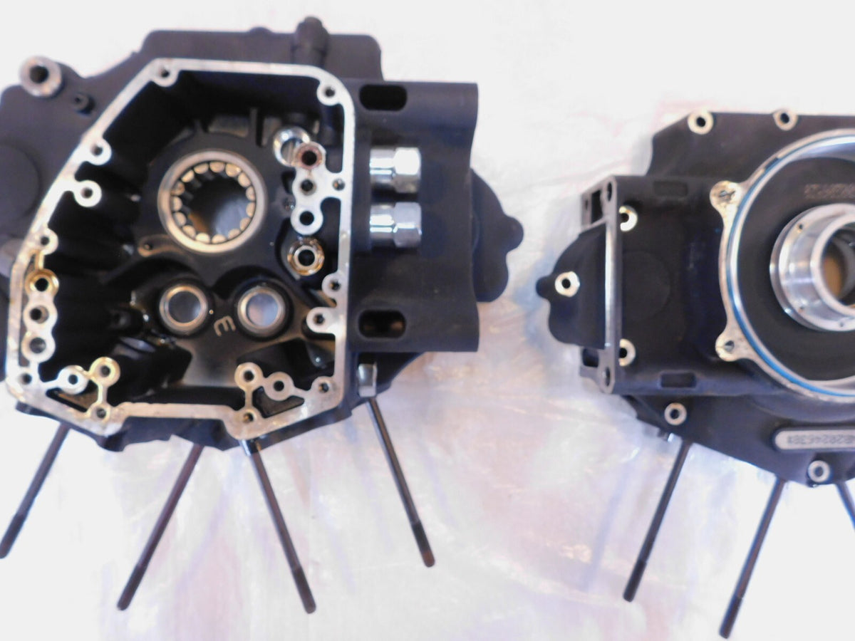 Harley Davidson Softail Heritage Classic Black Twin Cam Crankcase Crank Cases - C3 Cycle
