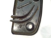 Harley Davidson Softail Touring Road King Electra Glide Black Footboard Bottoms - C3 Cycle