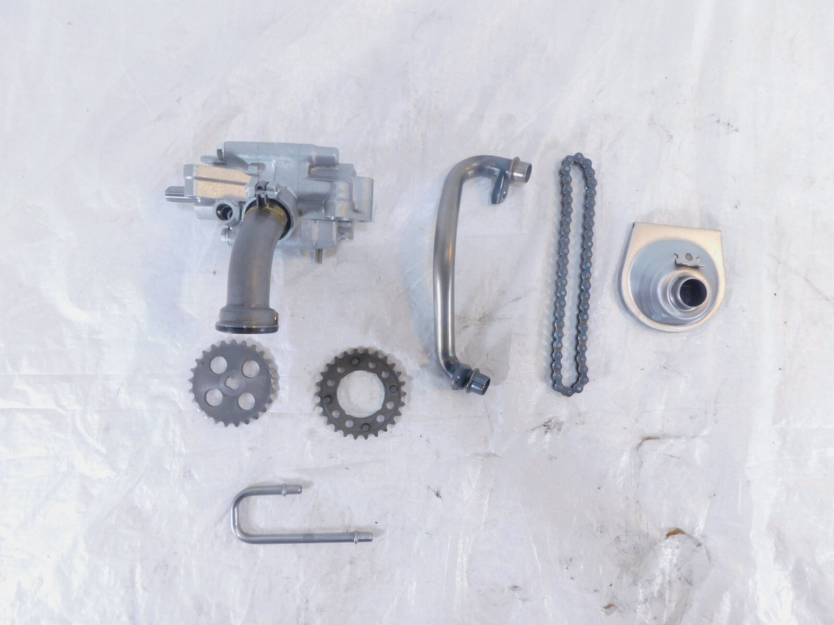 1995-2003 Honda VF750 VF750C Magna 750 Engine Motor Oil Pump Body Pipe & Chain - C3 Cycle