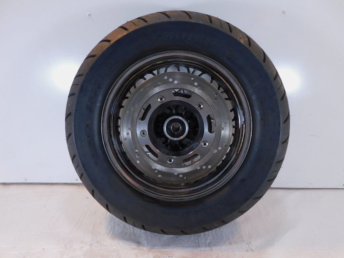 2002-2008 Triumph America Spoked Laced Rear Wheel Rim & Tire - 15" x 3.5" - C3 Cycle