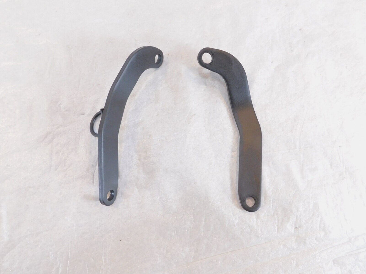Kawasaki Z400 ER400 Left & Right Engine Frame Fitting Plate Bracket Mounts - C3 Cycle