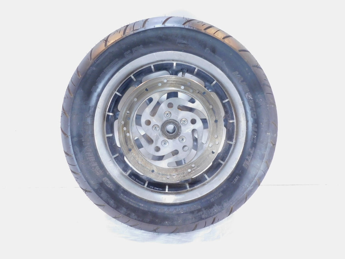 Harley Touring Road Street & Electra Glide Black Mag Cast Rear Wheel Rim & Tire - C3 Cycle