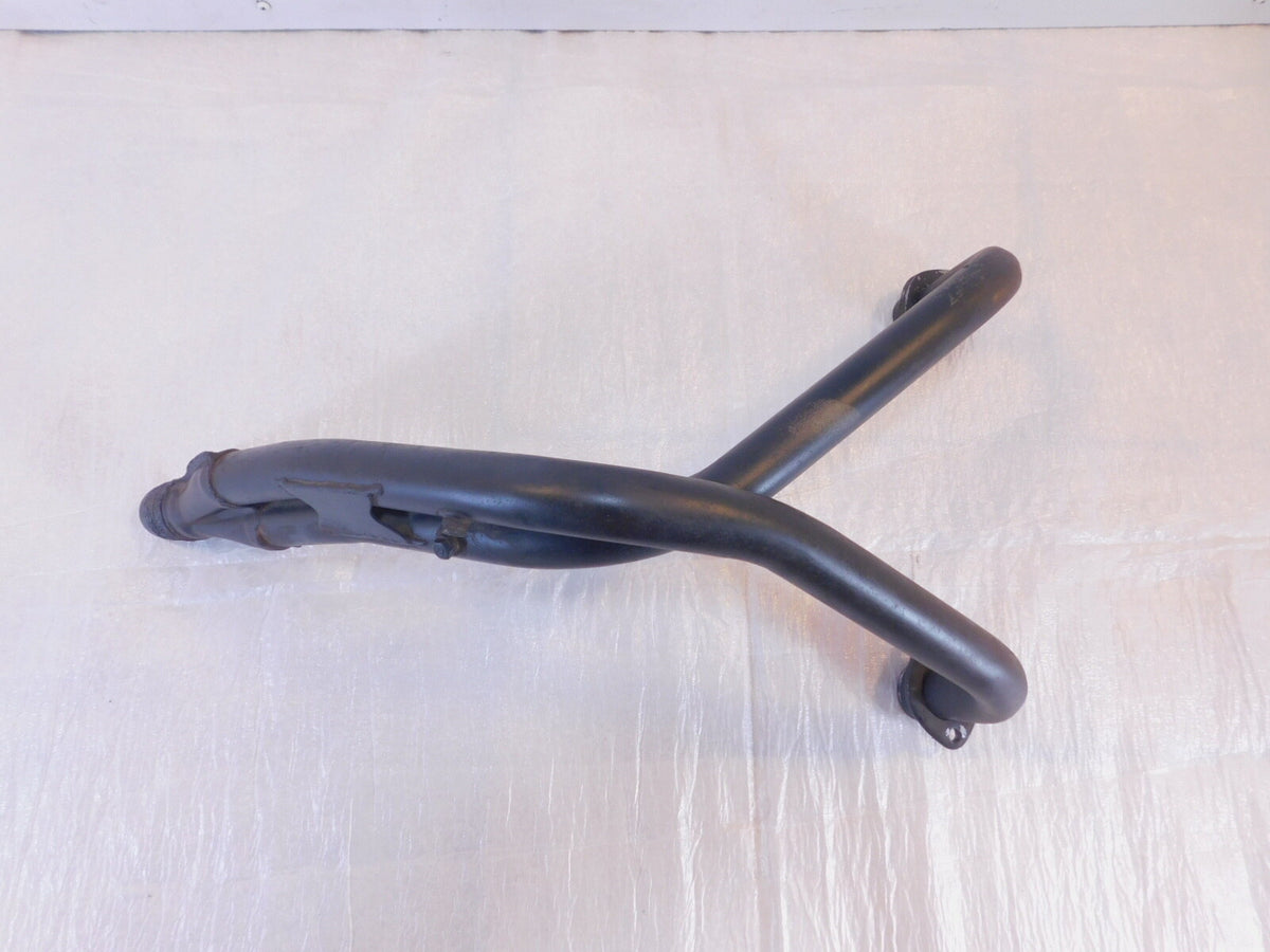 1992-1998 Yamaha Seca II XJ600S XJ 600 OEM Black Rear Left Exhaust Pipe Header - C3 Cycle