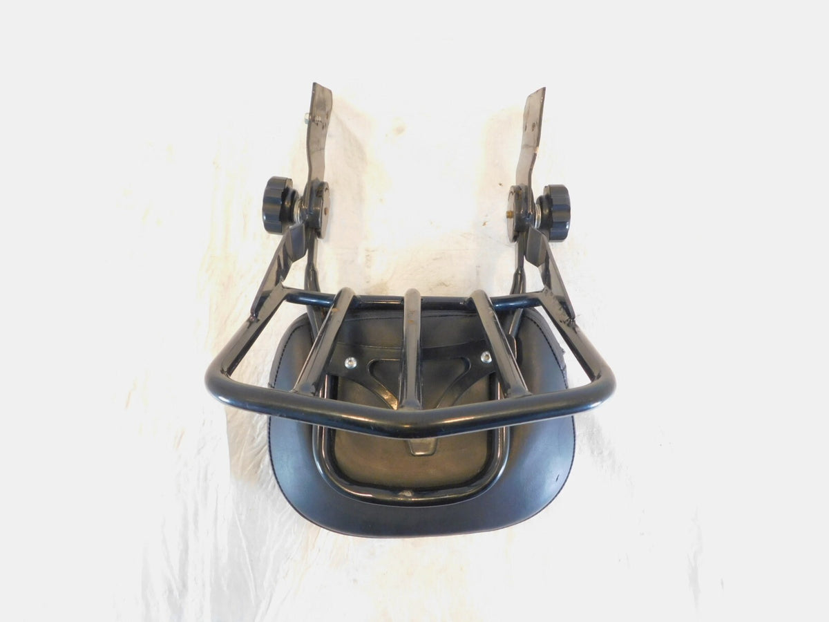 Harley Davidson Sportster 883 & 1200 Black Passenger Backrest Sissybar