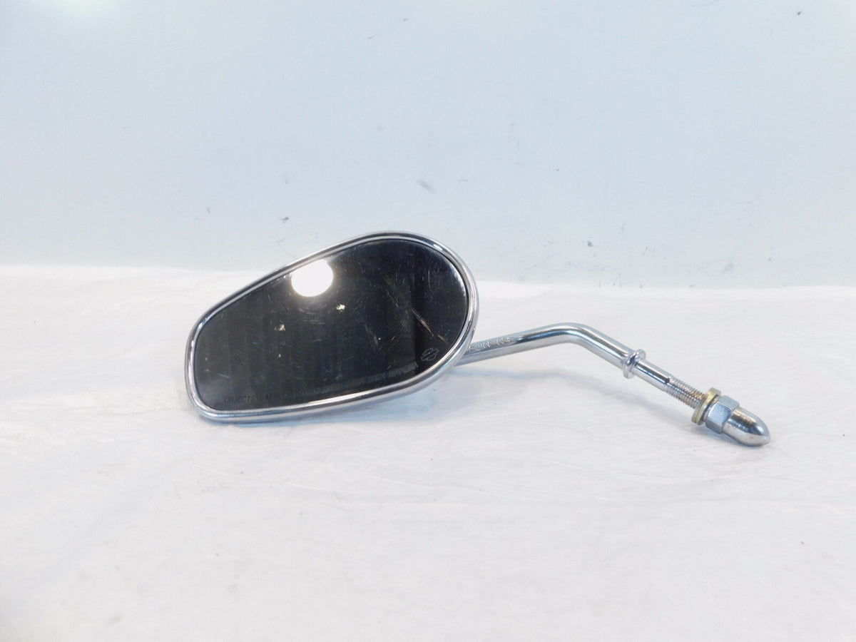 Harley Davidson FXR & Softail & Dyna & Sportster Left Chrome Rear View Mirror - C3 Cycle