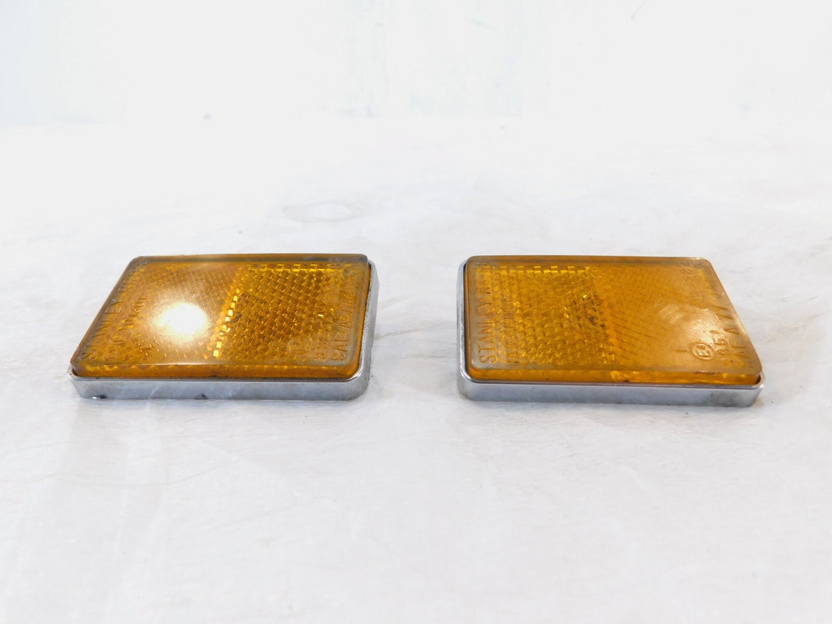 Kawasaki Vulcan 1500 1600 2000 VN2000 LTD Front Wheel Fender Reflectors & Mounts - C3 Cycle
