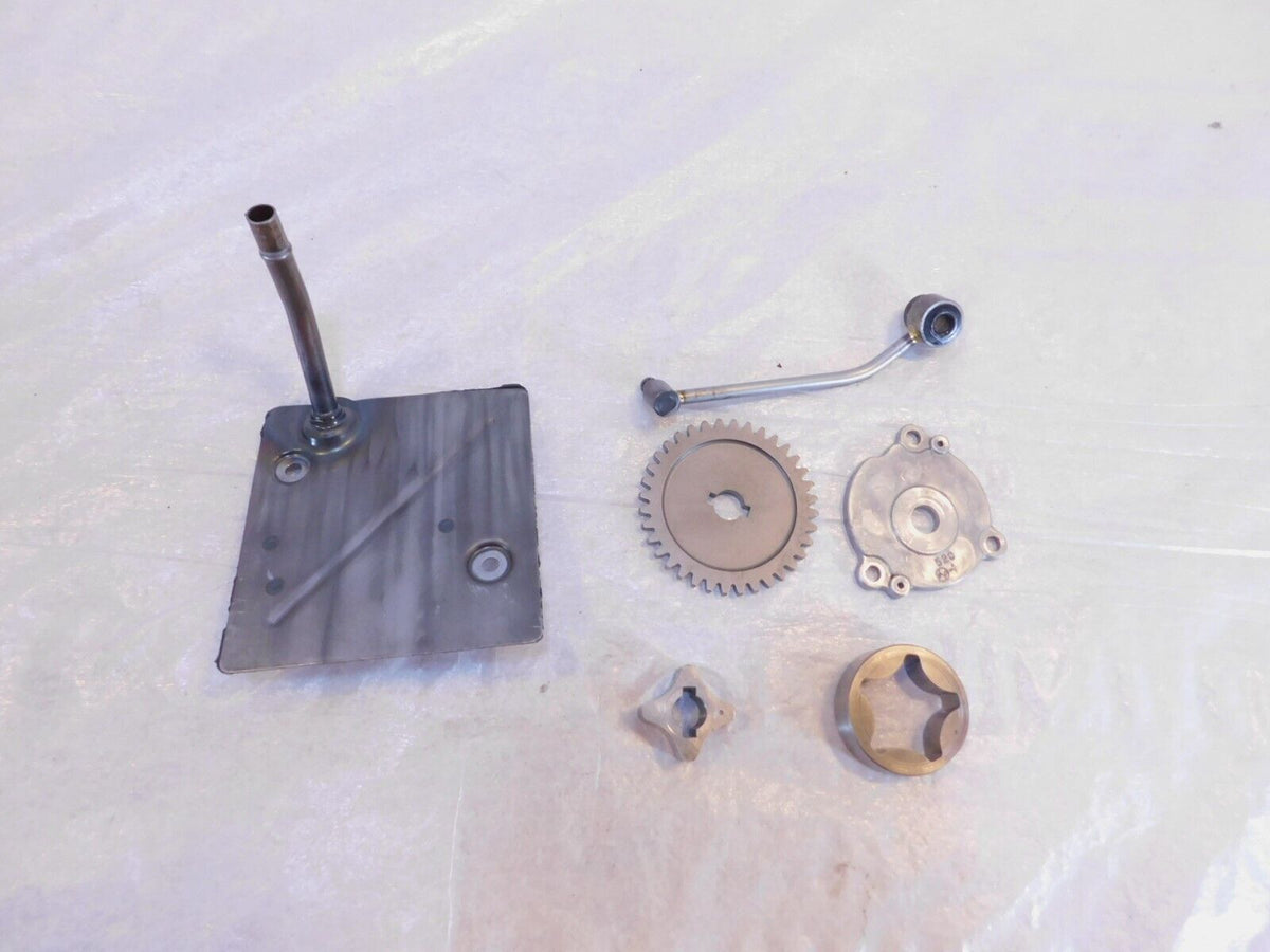 Kawasaki Ninja ZX6 ZX600 ZZR600 Engine Oil Crankcase Separator Plate Pump Gears - C3 Cycle