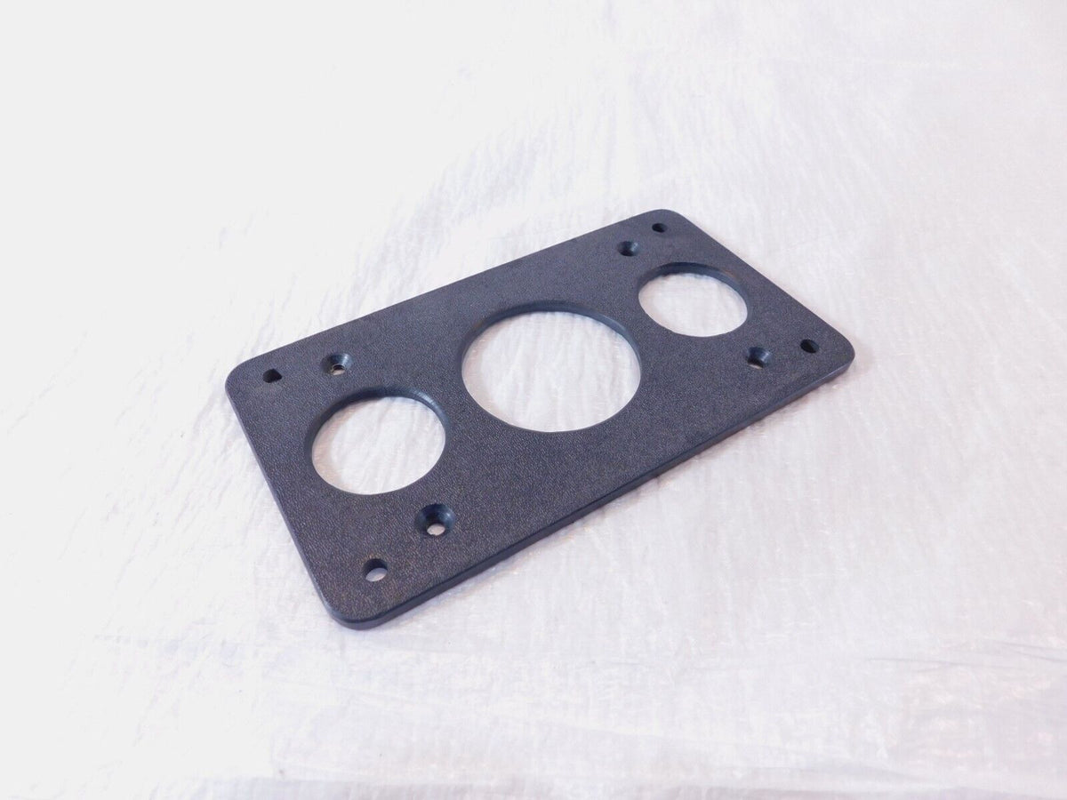 1993-1996 BMW K1100RS K1100 RS Black Rear License Plate Adapter Bracket Mount - C3 Cycle