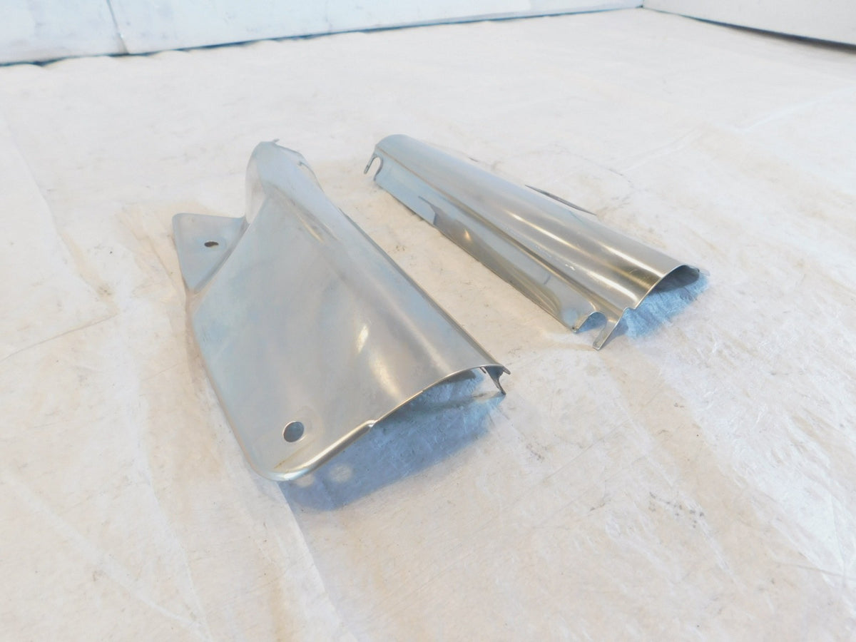 2005-2013 Harley Davidson Softail Deluxe Left & Right Headlight Headlamp Panels - C3 Cycle
