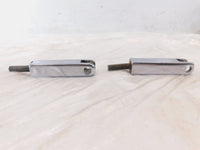 Harley EVO FXR EVO Dyna Chrome Front Highway Footpeg Peg Mount Clevis Brackets - C3 Cycle