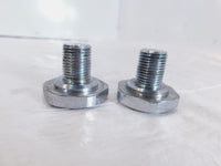 Two Harley Davidson Touring Dyna & Softail Wide Glide Front Fork Tube Plug Caps - C3 Cycle