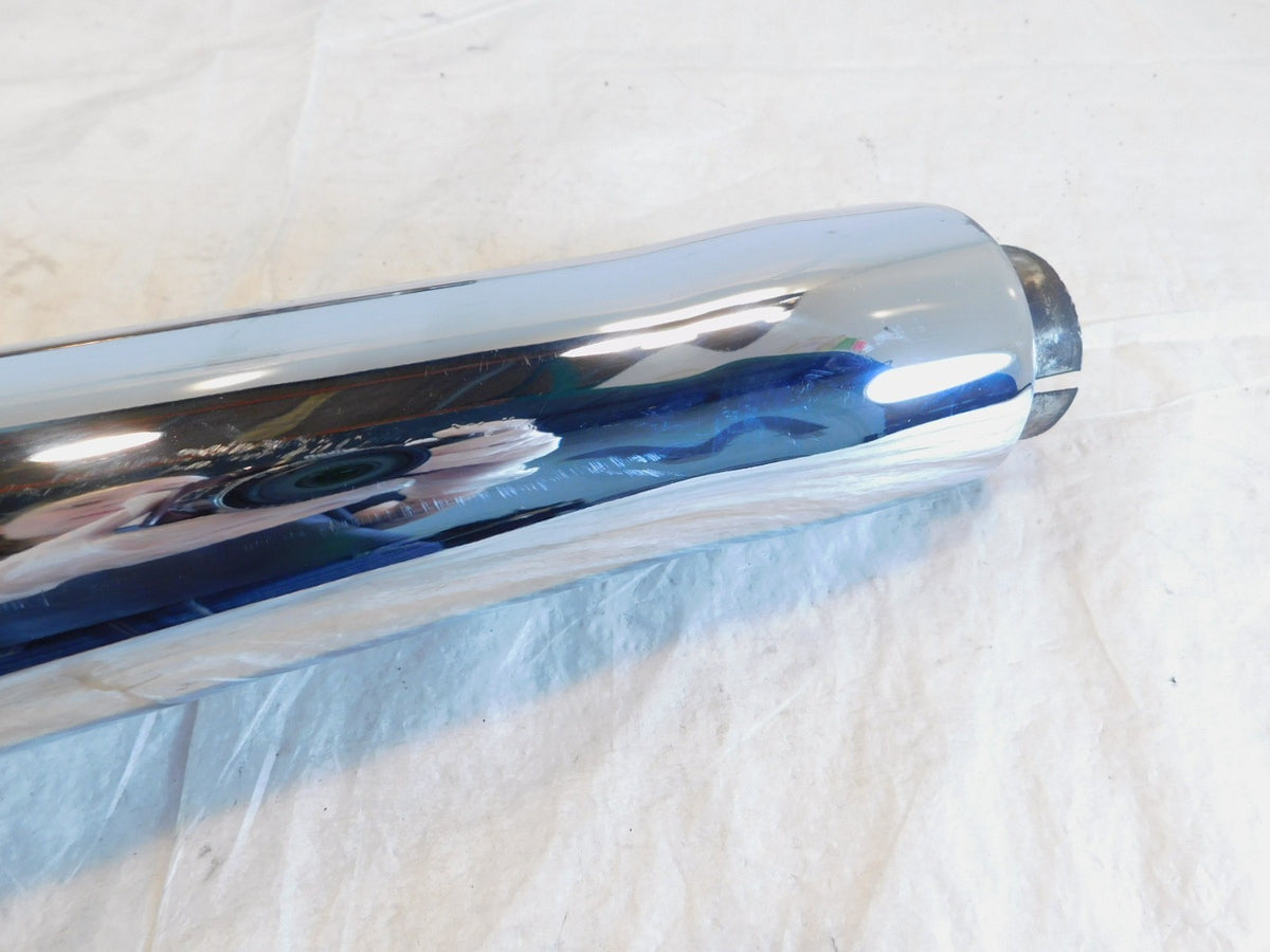 Harley Road King & Electra Glide Cobra 2 into 1 Slip On Exhaust Pipe Mufflers - C3 Cycle