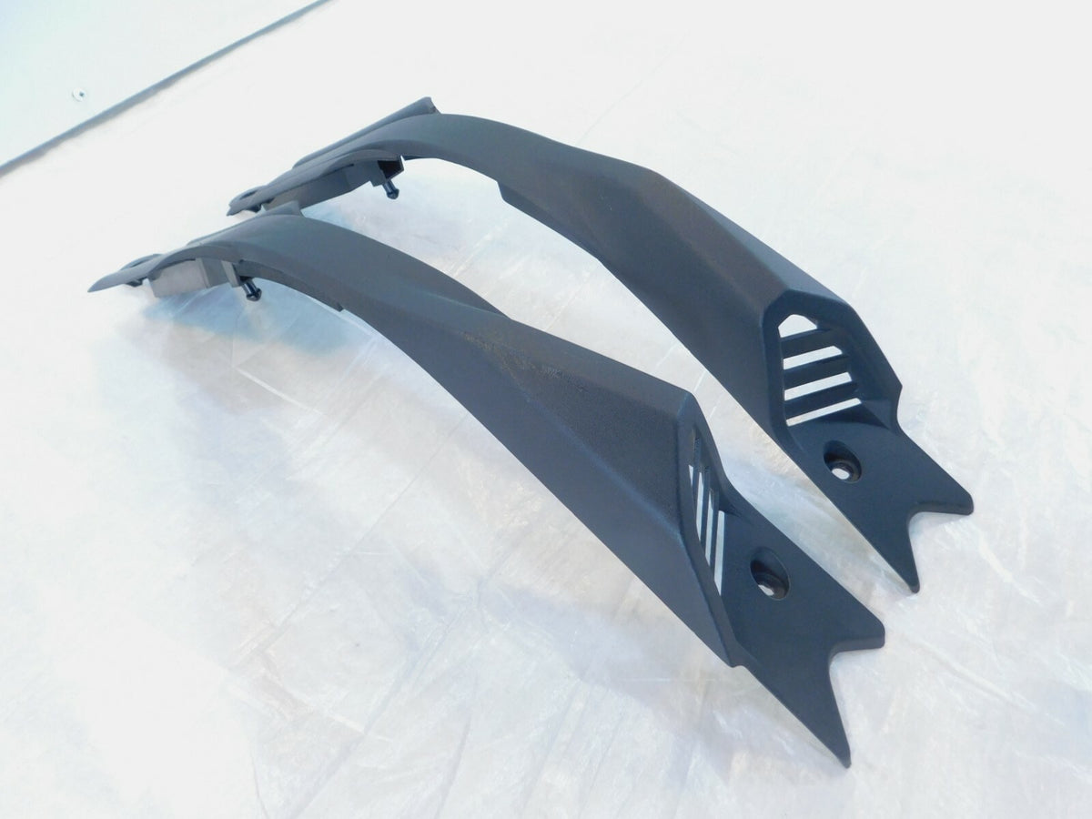 2012-2016 Kawasaki Ninja 650 EX650 Black Left/Right Frame Cover Fairing Cowlings - C3 Cycle