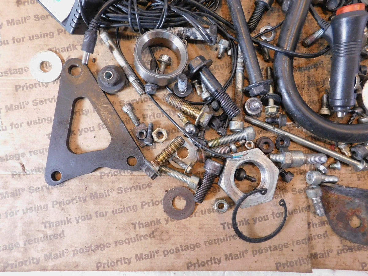 2014 14 Indian Chieftain Engine Bolts Nuts & Brackets Hardware Parts Box Lot - C3 Cycle