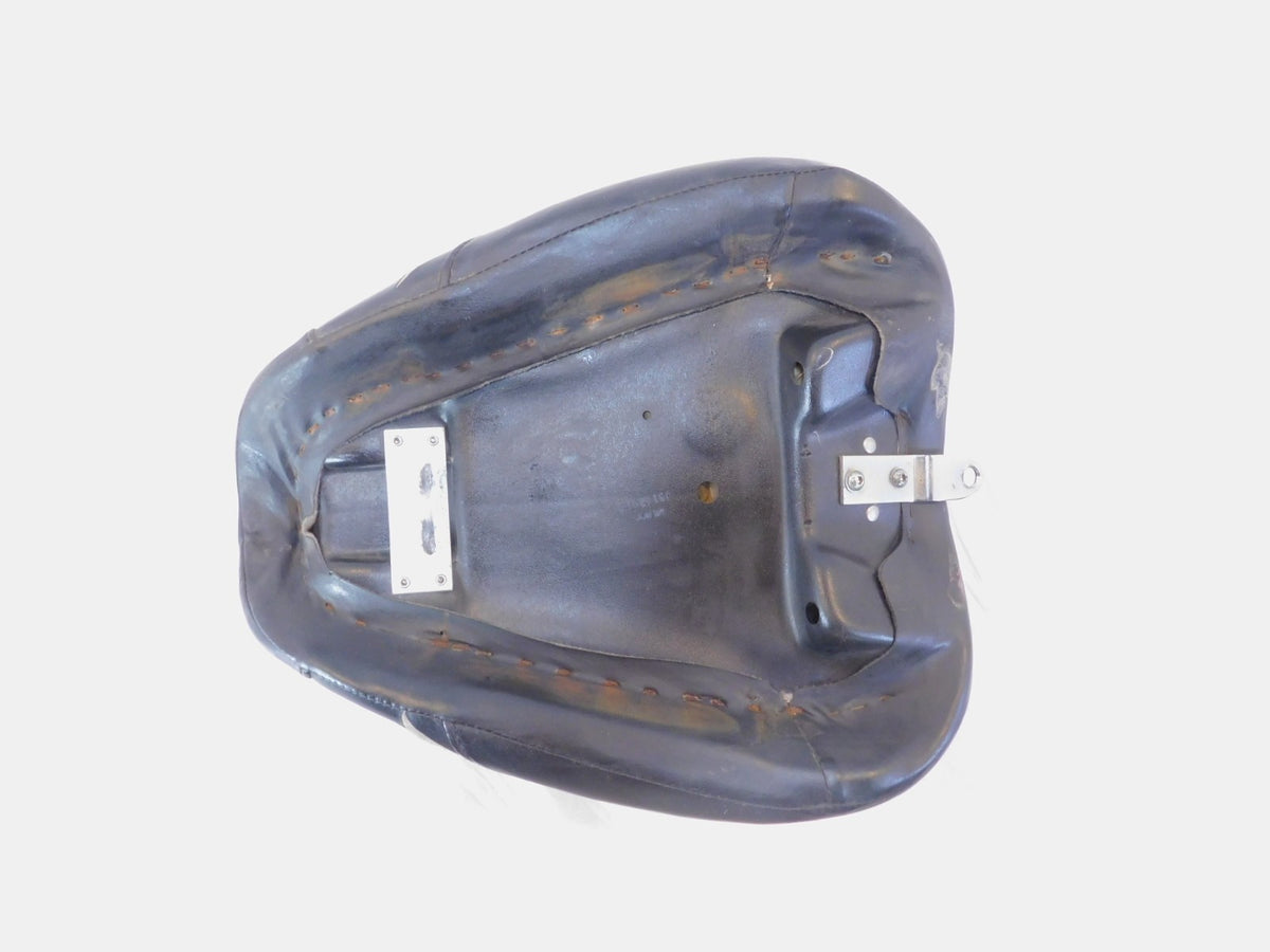 1997-2003 Harley Davidson Sportster XL1200 Black Front Driver Solo Seat - C3 Cycle