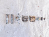 1985-95 Yamaha V-Max VMX 1200 VMX1200 Rear Left/Right Mount Brackets & Footpegs - C3 Cycle