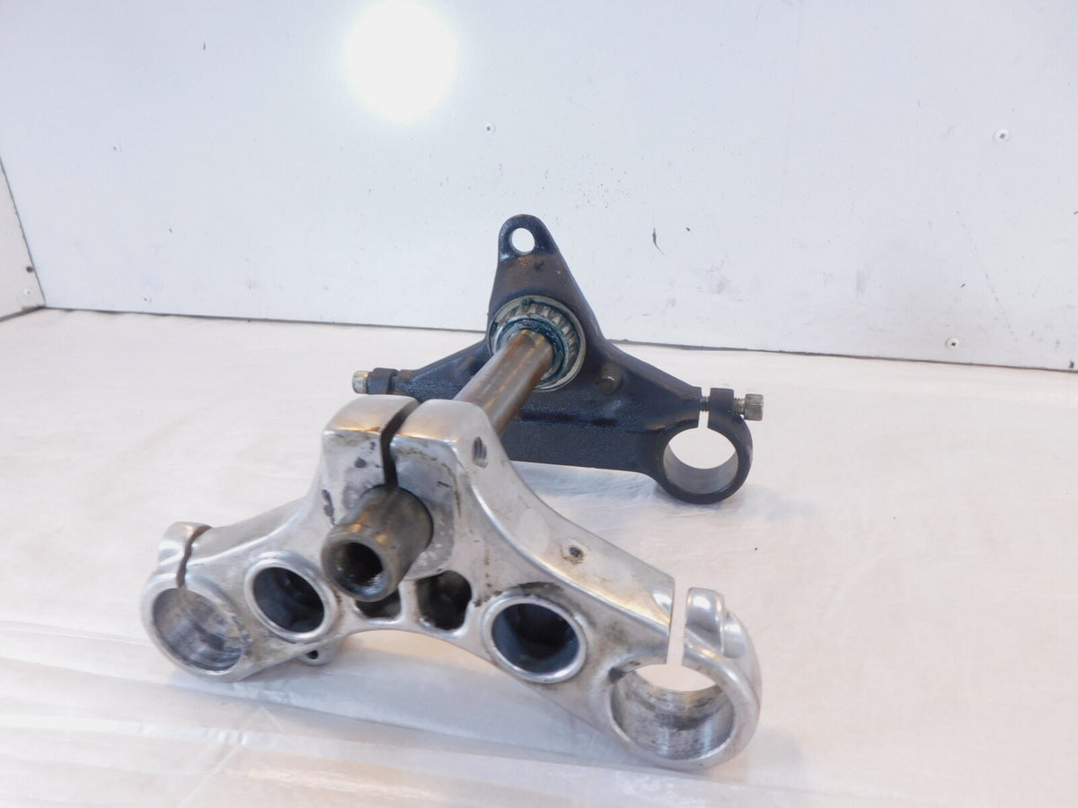 Harley Davidson Sportster 883 Front Fork Bracket Triple Tree Steering Brackets - C3 Cycle