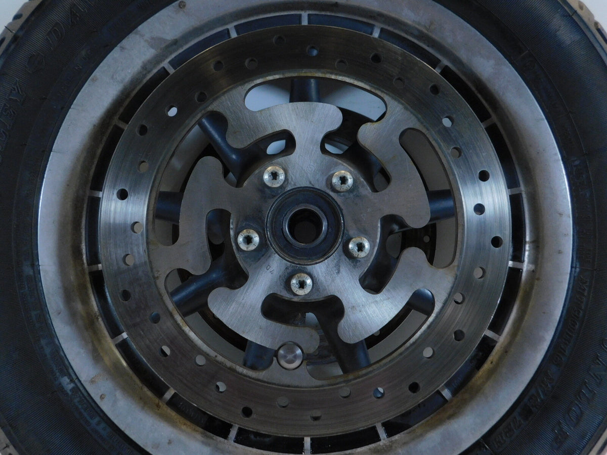 Harley Touring Road King & Electra Glide Cast Front Wheel Rim w/ Tire & Rotors - C3 Cycle