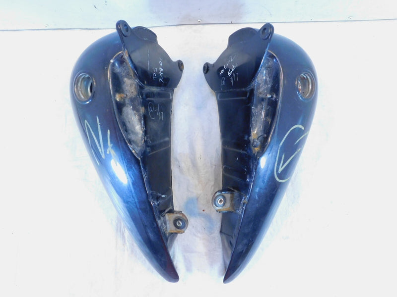 01 2001 Indian Gilroy Scout Black Left & Right Side Fuel Gas Petrol Tanks