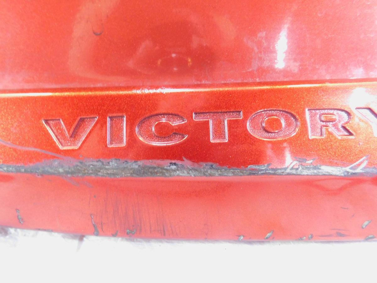 2015 15 Victory Magnum Red Rear Left Side Saddlebag Saddle Bag Speaker Cover Lid - C3 Cycle